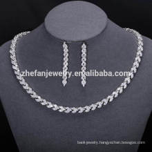 new fashion african jewelry sets dubai cubic zirconia jewellery for women